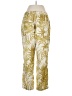 Pilcro Paisley Gold Ivory Casual Pants Size M - photo 2