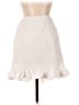 Leith 100% Polyester Solid Ivory Casual Skirt Size XL - photo 2