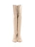 Charles David 100% Leather Ivory Boots Size 8 - photo 2