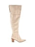 Charles David 100% Leather Ivory Boots Size 8 - photo 1