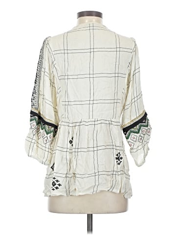 Vineet Bahl 3/4 Sleeve Blouse (view 2)