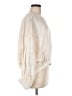 Zara Metallic Ivory Long Sleeve Blouse Size M - photo 4