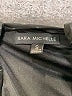 Sara Michelle 100% Polyester Polka Dots Black 3/4 Sleeve Blouse Size S - photo 7