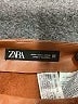 Zara Metallic Brown Skort Size S - photo 3