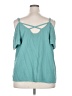 Torrid Teal Short Sleeve T-Shirt Size 2X Plus (2) - photo 2