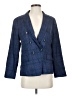 Banana Republic Plaid Blue Blazer Size 4 - photo 1