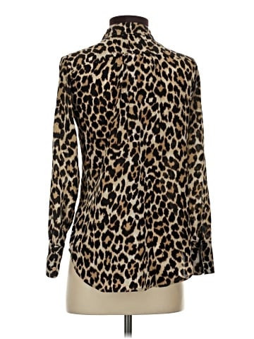 J.Crew Long Sleeve Silk Top (view 2)