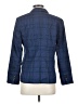 Banana Republic Plaid Blue Blazer Size 4 - photo 2