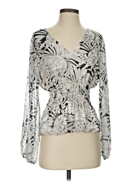 White House Black Market Long Sleeve Blouse
