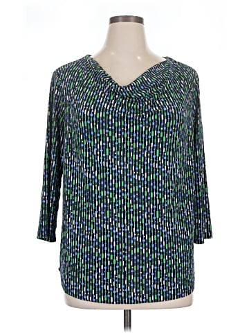 Liz Claiborne 3/4 Sleeve Blouse (view 1)