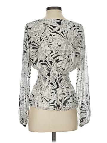White House Black Market Long Sleeve Blouse (view 2)