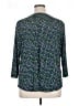Liz Claiborne Green 3/4 Sleeve Blouse Size 1X - photo 2