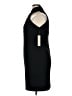 Eliza J Solid Black Cocktail Dress Size 14 - photo 5