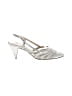 Bandoli Metallic Silver Heels Size 8 1/2 (narrow) - photo 1