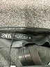 Zara 100% Polyurethane Black Skort Size S - photo 3