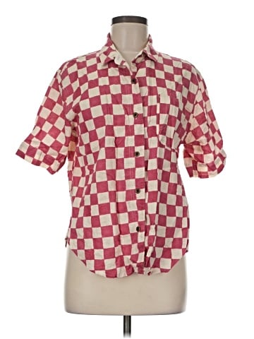 BDG Short Sleeve Blouse (view 1)