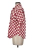 BDG Checkered-gingham Red Short Sleeve Blouse Size M - photo 5