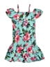 Rare Editions 100% Polyester Tropical Teal Dress Size 12 - photo 2
