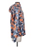 REI Co Op 100% Polyester Print Orange Windbreaker Size S - photo 4