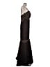 Jovani 100% Polyester Brown Black Cocktail Dress Size 10 - photo 4