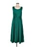 Athleta Solid Green Casual Dress Size M - photo 1