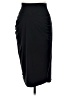 Athleta Solid Black Formal Skirt Size M - photo 1