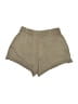 Zara Solid Tan Khaki Shorts Size S - photo 2