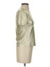 Zara Metallic Gold Short Sleeve Turtleneck Size S - photo 4