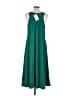 Athleta Solid Green Casual Dress Size M - photo 2