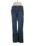 Christopher & Banks Chevron-herringbone Blue Jeans Size 6S - photo 1