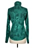 Brooks Green Long Sleeve Blouse Size M - photo 2