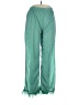 Unbranded 100% Polyester Chevron-herringbone Green Casual Pants Size XL - photo 1