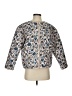 Mo-Ka 100% Polyester Print Ivory Jacket Size S - photo 1