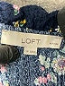 Ann Taylor LOFT Floral Blue Short Sleeve Blouse Size S (petite) - photo 7