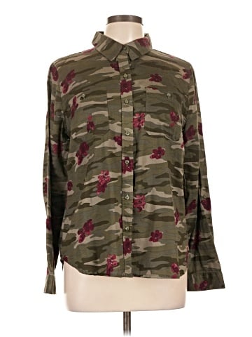 Cato Long Sleeve Button-Down Shirt (view 1)