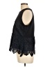 Ann Taylor Black Sleeveless Blouse Size L - photo 5