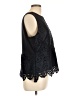 Ann Taylor Black Sleeveless Blouse Size L - photo 4