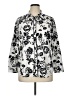 Ann Taylor 100% Polyester Floral Ivory 3/4 Sleeve Blouse Size 16 Petite - photo 1