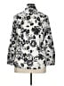 Ann Taylor 100% Polyester Floral Ivory 3/4 Sleeve Blouse Size 16 Petite - photo 2