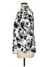 Ann Taylor 100% Polyester Floral Ivory 3/4 Sleeve Blouse Size 16 Petite - photo 5