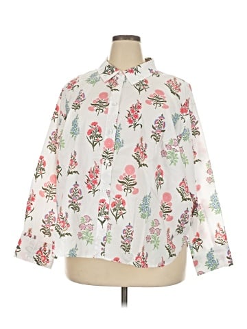 Talbots 3/4 Sleeve Blouse (view 1)