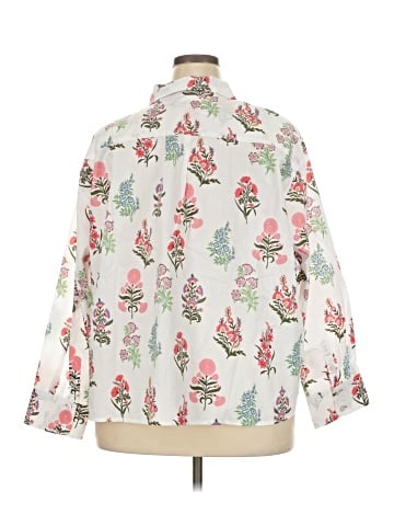Talbots 3/4 Sleeve Blouse (view 2)