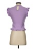 Express Purple Short Sleeve Top Size XS - photo 2