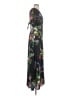Express 100% Polyester Floral Black Casual Dress Size 4 - photo 4