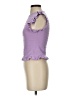 Express Purple Short Sleeve Top Size XS - photo 5