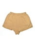 Roxy 100% Cotton Solid Gold Khaki Shorts Size L - photo 2