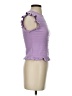 Express Purple Short Sleeve Top Size XS - photo 4