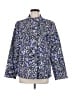 St. John Paisley Purple Blue Blazer Size M (estimated) - photo 1