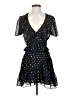 Blue Life 100% Polyester Stars Black Cocktail Dress Size S - photo 1