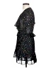 Blue Life 100% Polyester Stars Black Cocktail Dress Size S - photo 5